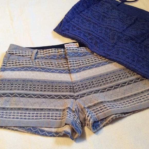 MERONA SHORT SHORTS SIZE - Picture 1 of 5